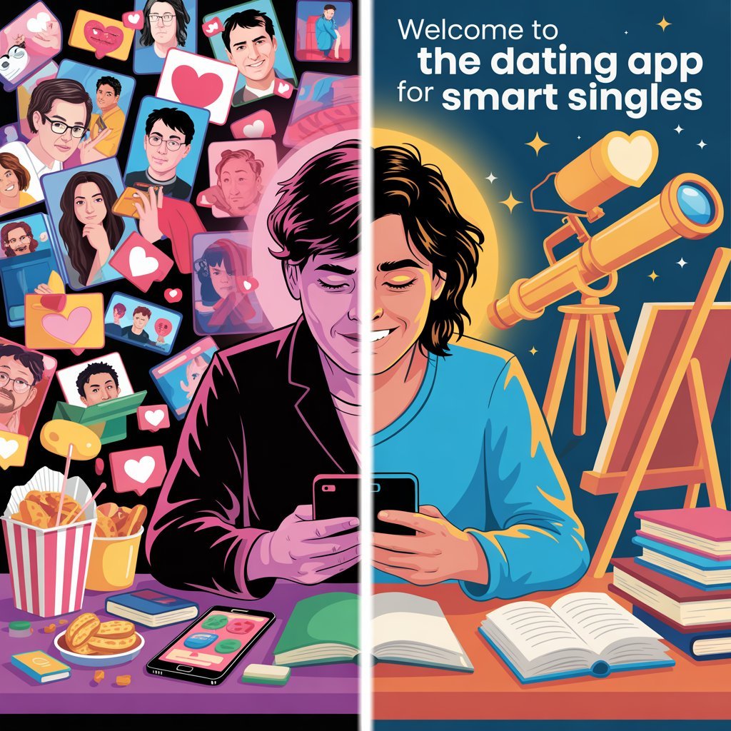 The Dating App for Smart & Sexy Singles Is Here